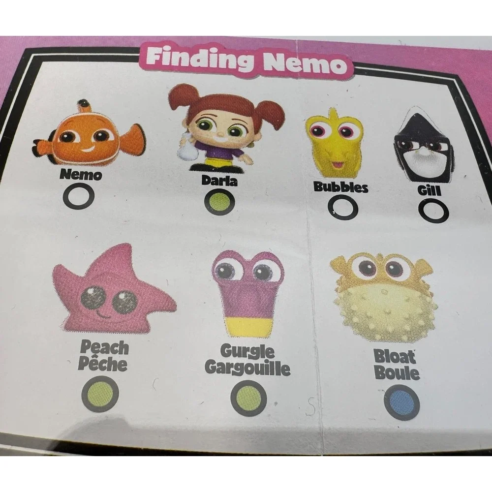 Disney Doorables FINDING NEMO Dory Darla Peach Series 11 Technicolor Rare